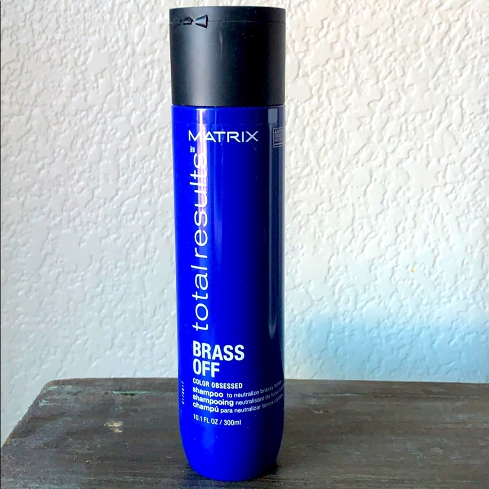 Matrix Brass Off blue shampoo